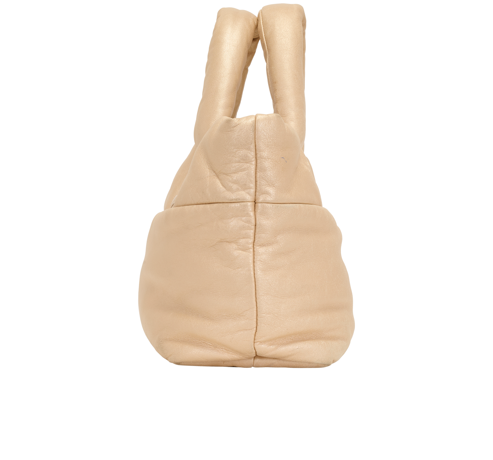 Coco Cocoon, &pound;1,500, Handbags, Gold, Leather, Side view